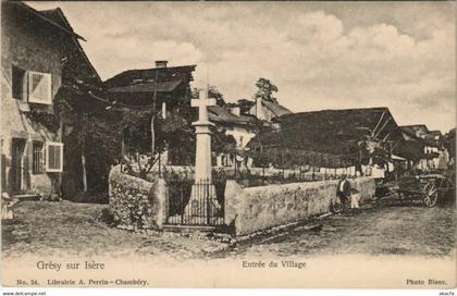 CPA GRESY-sur-ISERE Entree du Village (1193276)