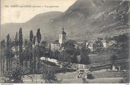 CPA Grésy-sur-Isère Vue générale