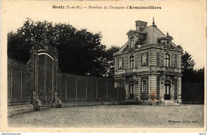 CPA GRETZ-ARMAINVILLIERS Pavillon du Domaine d'Armainvilliers (1299625)