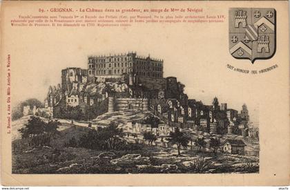 CPA Grignan Le Chateau FRANCE (1092392)