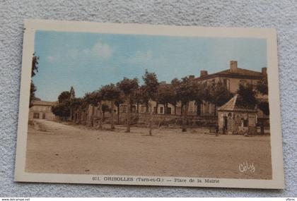 Grisolles, place de la mairie, Tarn et Garonne 82