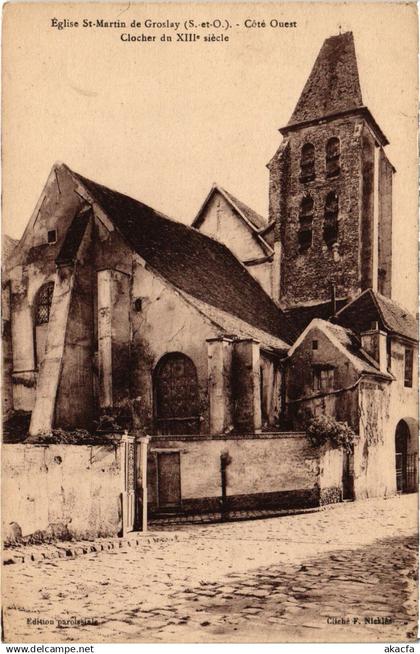 CPA Groslay Eglise St-Martin de Groslay FRANCE (1309559)