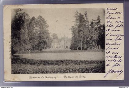 58 - Environs de Guérigny - Château de Bizy - Voyagé - Dos non divisé