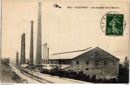 CPA GUERIGNY - Les Acieres de la Marine (518047)