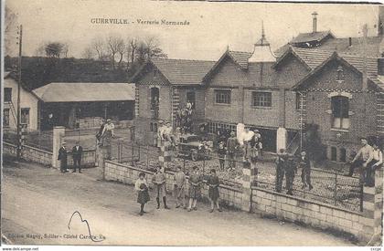 CPA Guerville Verrerie Normande