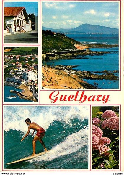 64 - Guéthary - Multivues - Surf - Fleurs - Flamme Postale de Guéthary - CPM - Voir Scans Recto-Verso