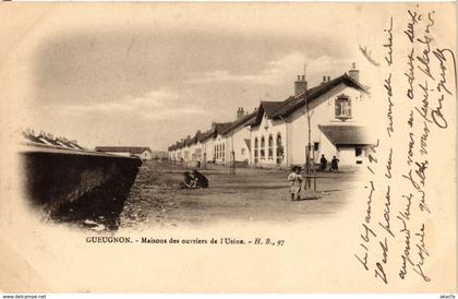 CPA GUEUGNON - Maisons des ouvriers de l'Usine (295593)