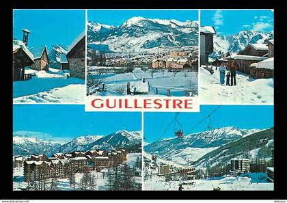 05 - Guillestre - Multivues - Hiver - Neige - CPM - Voir Scans Recto-Verso