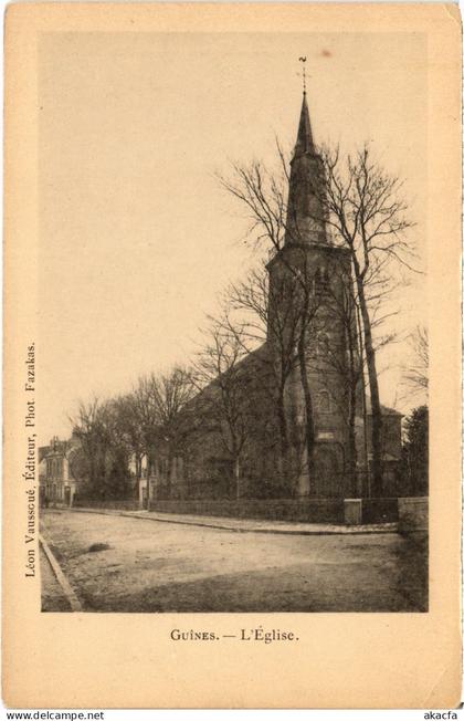 CPA Guines Eglise (1278994)