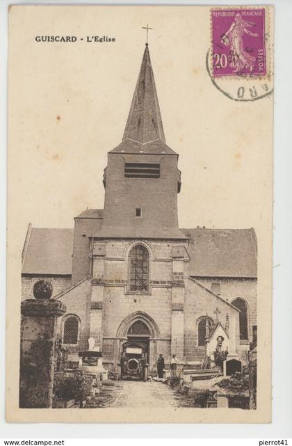 GUISCARD - L'Eglise (automobile )