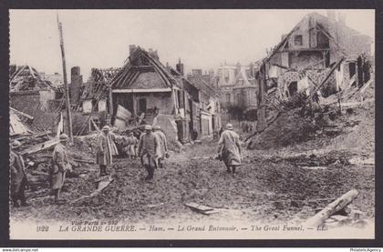 FRANCE, Postcard, Ham, The Great Funnel, WWI