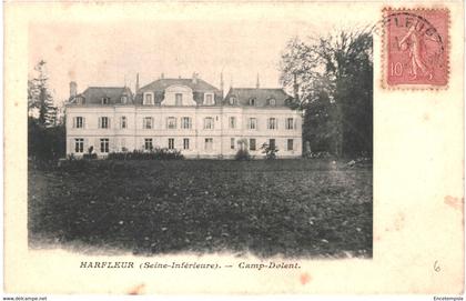 CPA  Carte Postale   France Harfleur Camp Dolent  VM57414