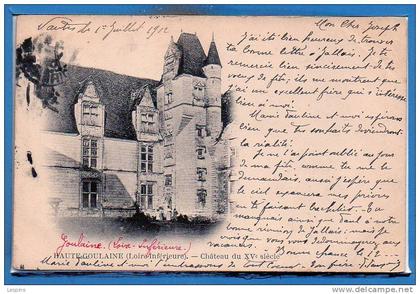 44 - HAUTE GOULAINE -- Chateau du XVe siècle