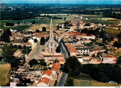 haute goulaine * vue générale aérienne de la commune