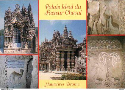 26 - Hauterives -  Le Palais Idéal - Oeuvre du facteur Ferdinand Cheval - Multivues - CPM - Voir Scans Recto-Verso