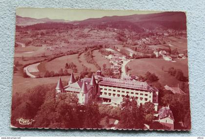 Cpm 1962, Hauteville Lompnes, château d'Angeville, Ain 01