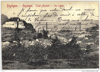 Carte Postale Ancienne de HAYANGE