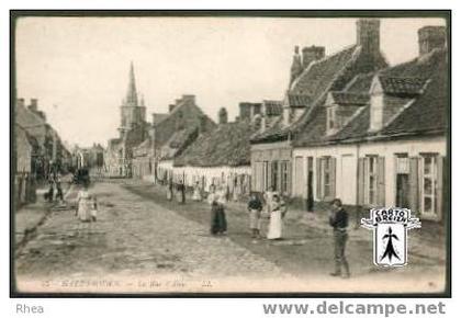 59 Hazebrouck - 45 HAZEBROUCK - La Rue d'Aire - cpa