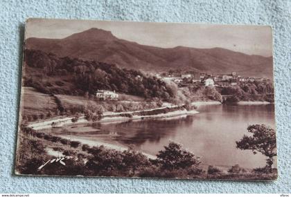 B390, Hendaye, le pic de la Haya et Hendaye ville, vus de Belle vue, Pyrénées atlantiques 64