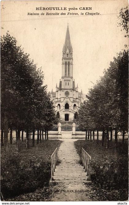 CPA HEROUVILLE-SAINT-CLAIR Maison de Retraite des Frees - La Chapelle (1257893)