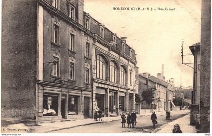 Carte POSTALE  Ancienne de  HOMECOURT - Rue Carnot