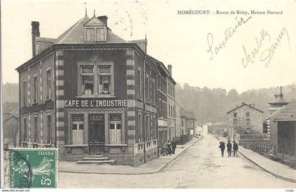 CPA Homécourt Route de Briey Maison Perrard