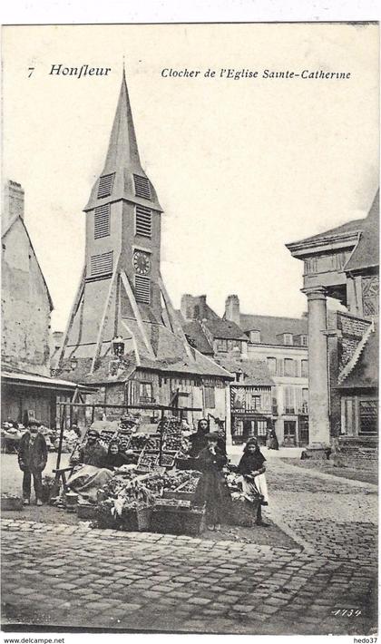 Honfleur - Clocher de l'Eglise Sainte-Catherine