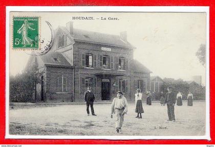 62 - HOUDAIN --  La Gare