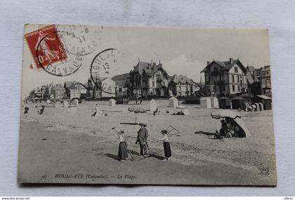 J24, Cpa 1911, Houlgate, la plage, Calvados 14