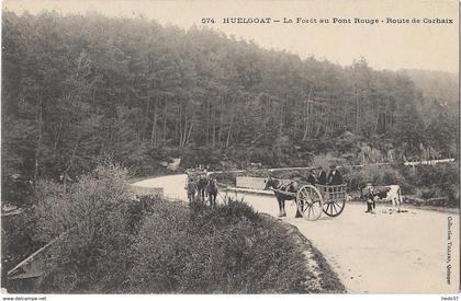 Huelgoat - La Forêt au Pont Rouge - Route de Carhaix