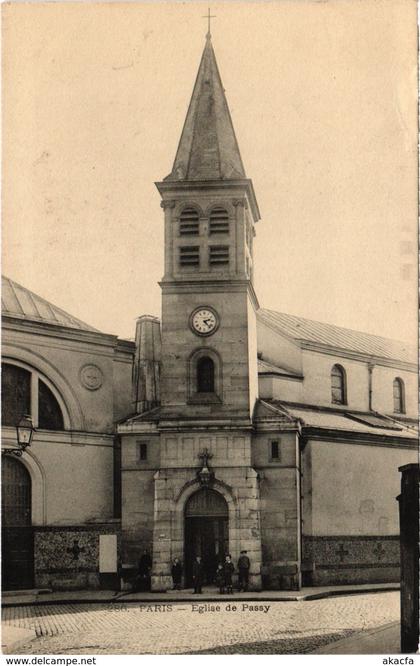 CPA PARIS 16e - Eglise de Passy (82529)