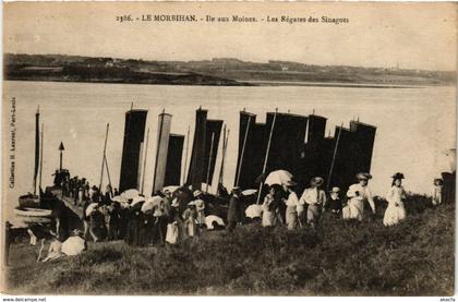 CPA Le Morbihan - ILE-aux-MOINES - Les Regates des Sinagots (293823)