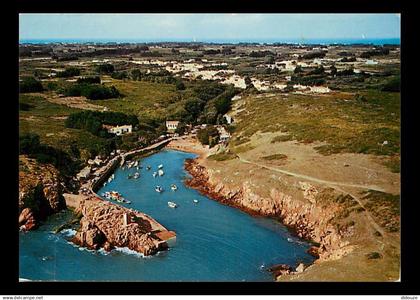 85 - Ile d'Yeu - Port de la Meule - Vue aérienne - Flamme Postale de l'Ile d'Yeu - CPM - Voir Scans Recto-Verso