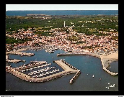 85 - Ile d'Yeu - Port Joinville - Vue aérienne - Flamme Postale de l'Ile d'Yeu - CPM - Voir Scans Recto-Verso