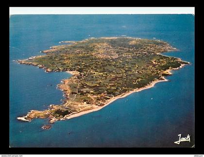 85 - Ile d'Yeu - Vue Générale aérienne - Flamme Postale de l'Ile d'Yeu - CPM - Voir Scans Recto-Verso