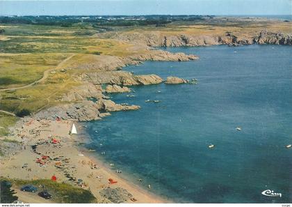 CPM Ile d'Yeu vue aérienne La côte