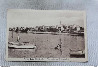 ile de Batz, vue prise du débarcadère, Finistère 29