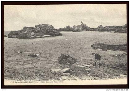 Cpa du 22  Ile de Bréhat Phare du Paon GP22