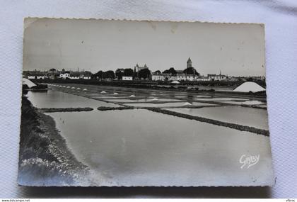 Cpm, ile de Noirmoutier, les marais salants, Vendée 85