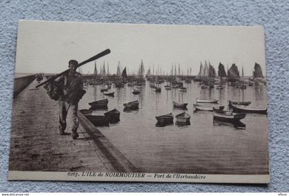 E410, ile de Noirmoutier, port de l'Herbaudière, Vendée 85