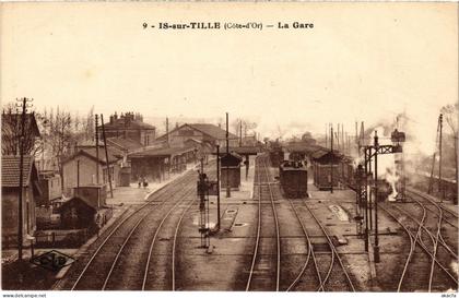 CPA Is sur Tille La Gare FRANCE (1374494)