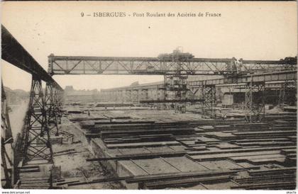 CPA ISBERGUES-Pont Roulant des Aciéries de France (44106)