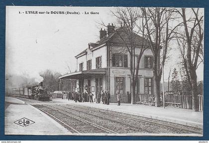 L' ISLE SUR LE DOUBS - La Gare