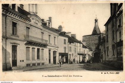 CPA ISSOUDUN - Hotel des Postes (985412)