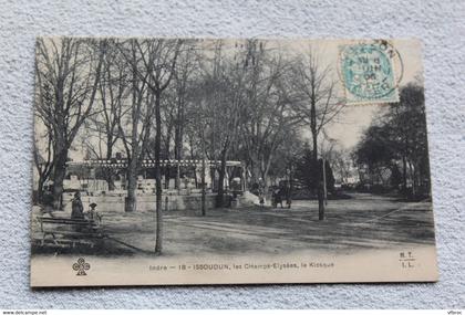 Issoudun, les Champs Elysées, le kiosque, Indre 36