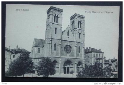 38 Bourgoin-Jallieu eglise    D38D  K38053K  C38053C RH038146