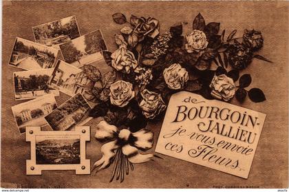 CPA Jallieu - De Bourgoin-Jallieu - Scenes - Fleurs FRANCE (961820)