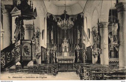 CPA JEUMONT - Interieur de l'Église (136223)