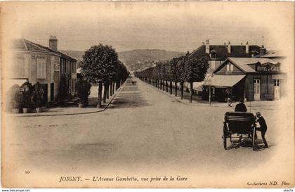 CPA JOIGNY - L'Avenue Gambetta (108493)