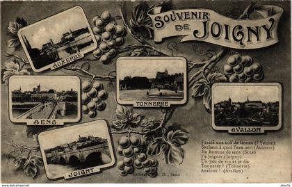 CPA Joigny - Souvenir de Joigny - Joigny and other Towns FRANCE (960716)